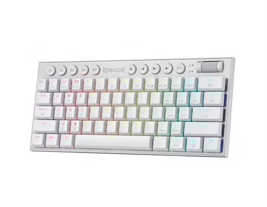 TECLADO HORUS MINI PRO SW. ROJO INGLES INALAM. K632W