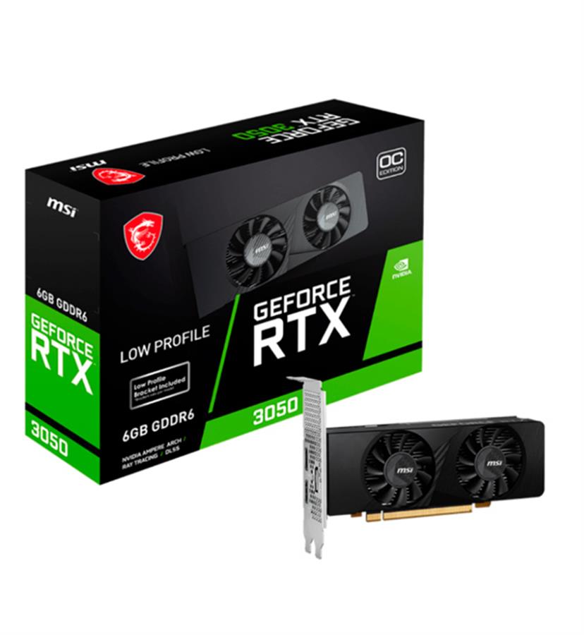 PLACA DE VIDEO RTX GEFORCE 3050 LP 6G OC