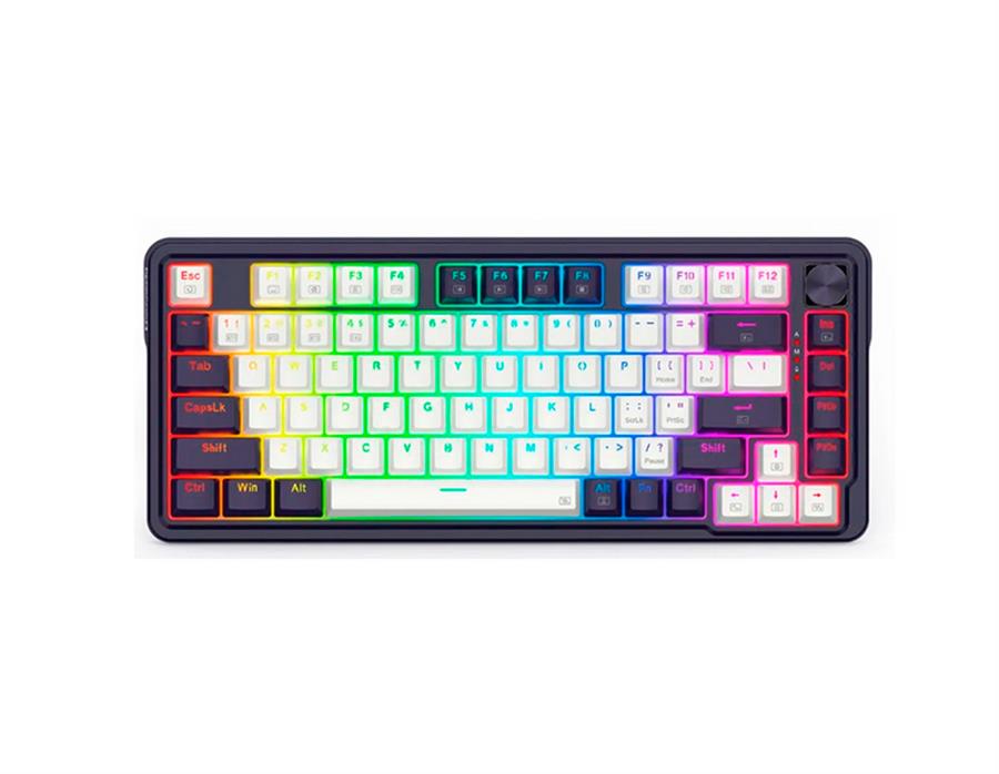 TECLADO REDRAGON UCAL PRO K673WB-RGB-PRO BLANCO/NEGRO