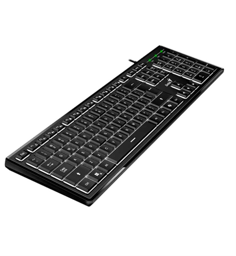 TECLADO SLIMSTAR RETROILUMINADO USB 820