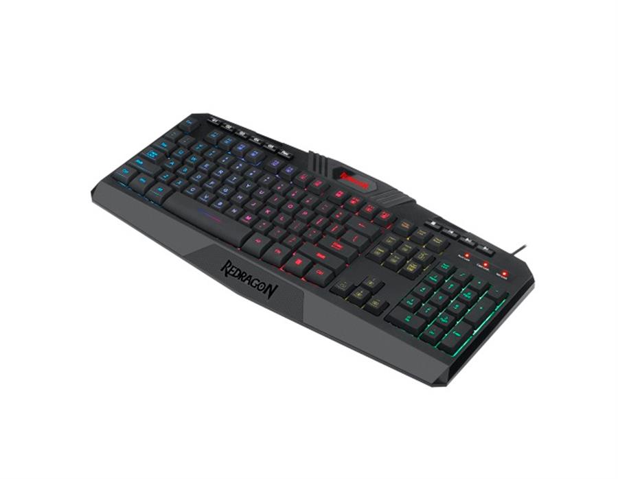 TECLADO GAMER  HARPE PRO K503A RGB MEMBRANA