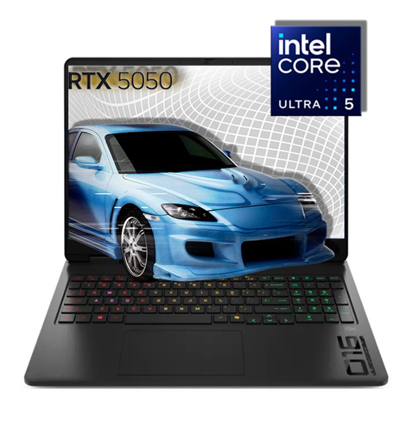OMEN INTEL ULTRA 5-225H  16GB RAM 1TB SSD NVIDIA  RTX 5050 8GB 16" 2K