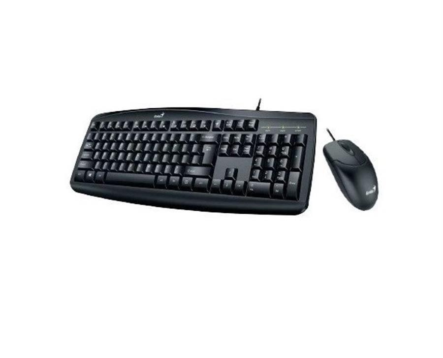 KM-200  TECLADO + MOUSE   SMART USB BLACK