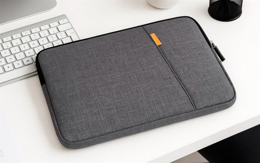 CDETEK FUNDA NOTEBOOK 15.6 PULGADAS GRIS C/ BOLSILLO