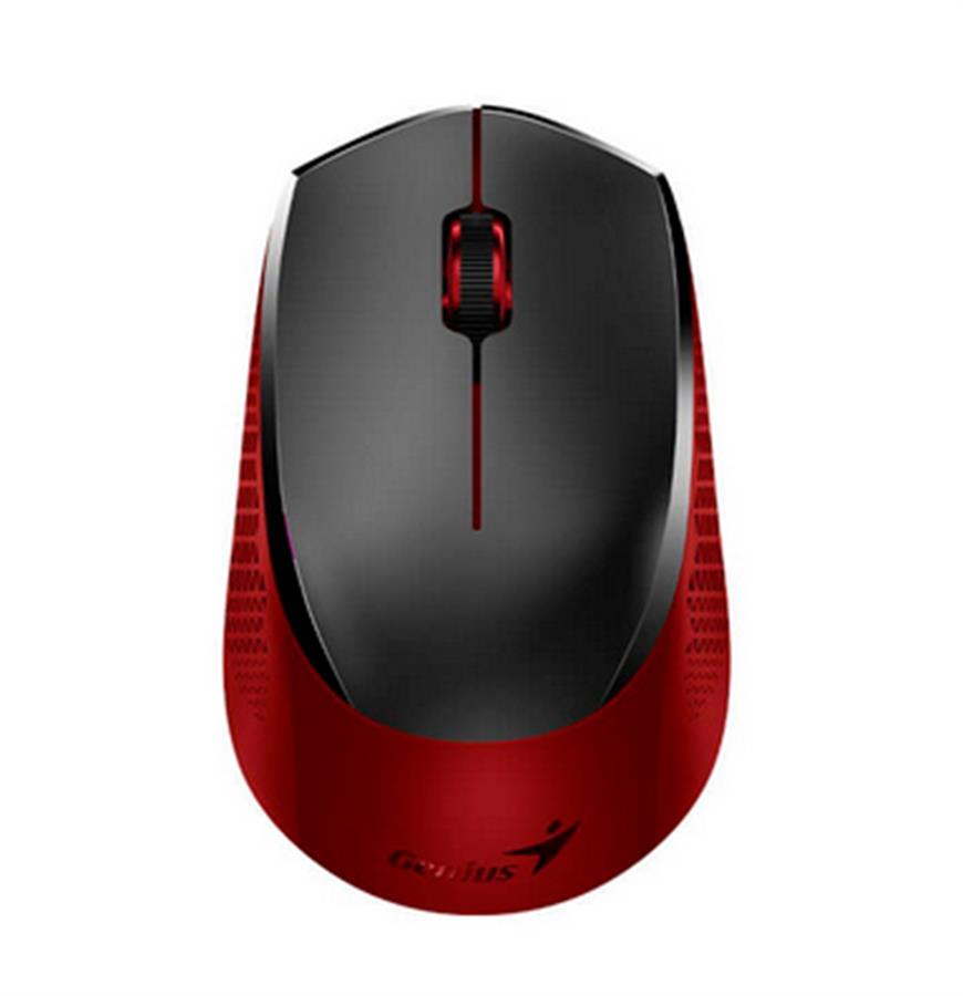 Mouse Genius Nx-8000S BlueEye Red - ROJO NEGRO
