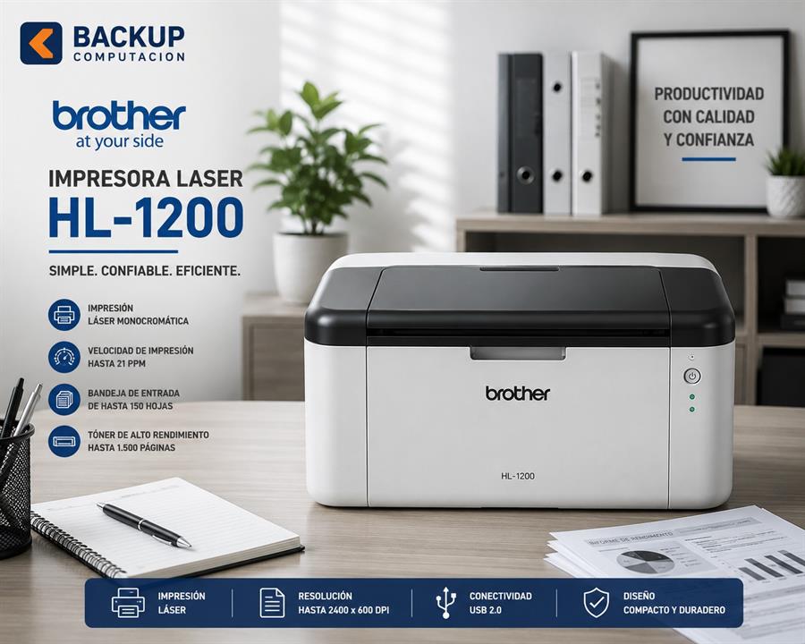IMPRESORA BROTHER LASER  HL-1200