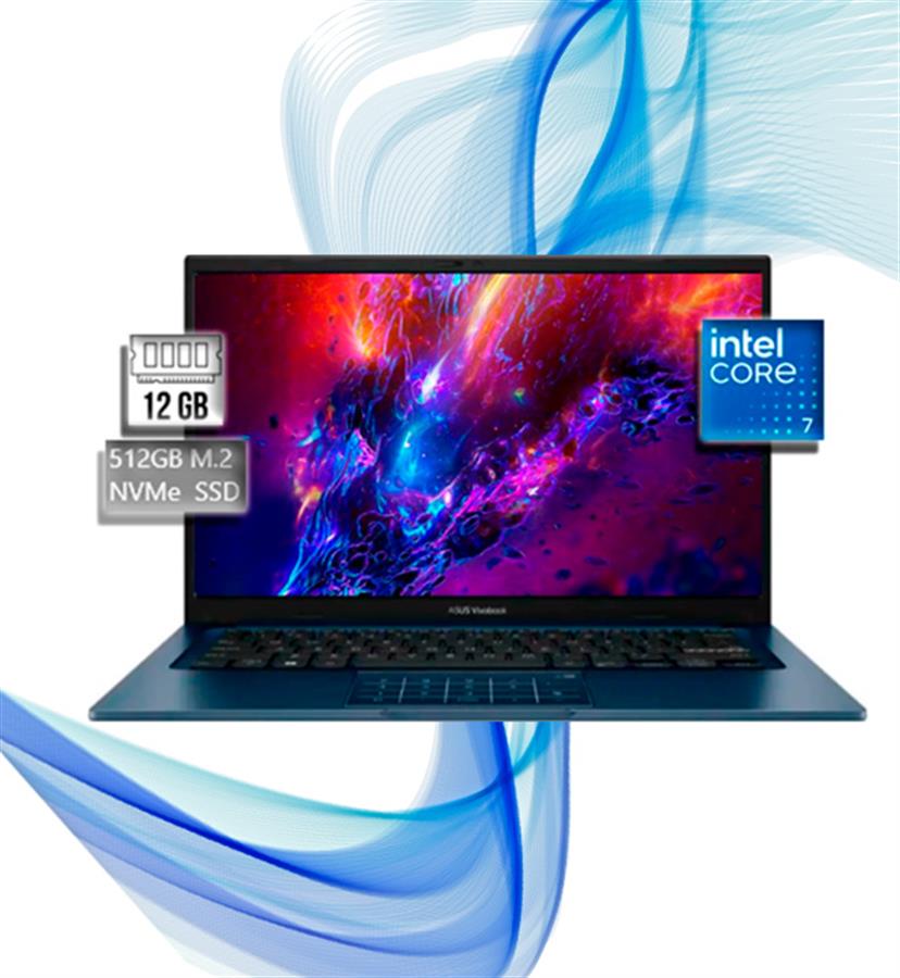 VIVOBOOK INTEL CORE I7 - 1355U  12GB RAM  512GB SSD 14" FHD