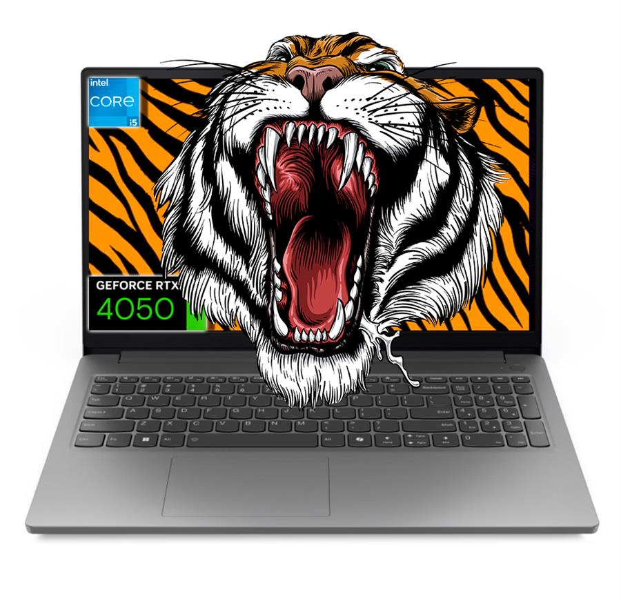 LOQ INTEL CORE I5-12450HX  8GB RAM  512GB SSD NVIDIA GEFORCE RTX 4050 6GB 15.6" FHD