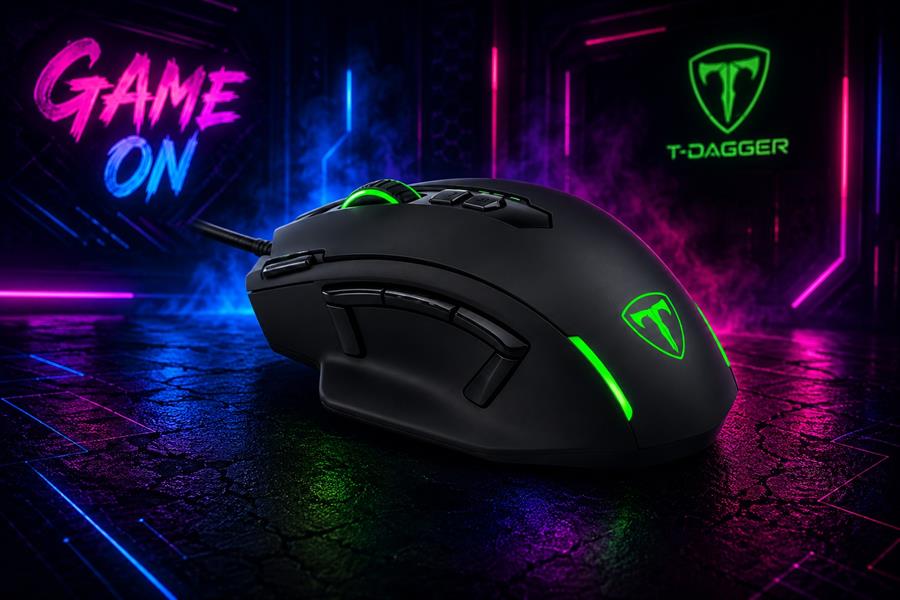 MOUSE GAMER CON CABLE MAJOR T-TGM303  RGB