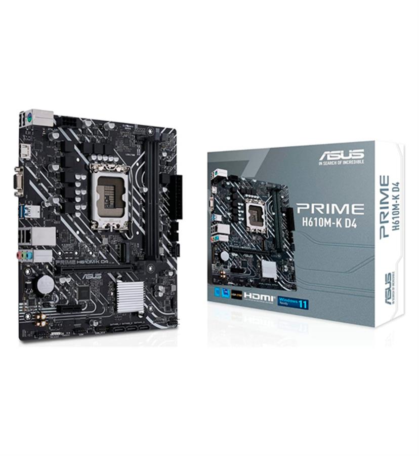 PRIME  S1700 PRIME H610M-K D4 DDR4 BOX M-ATX