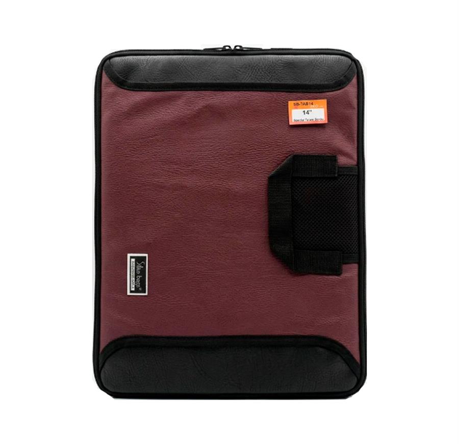 FUNDA NOTEBOOK 14 PULGADAS CON MANIJAS + BOLSILLO P/ CARGADOR - BORDO SILCO