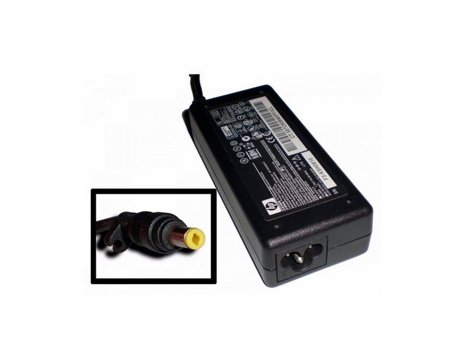 CARGADOR NOTEBOOK HP PIN AMARILLO