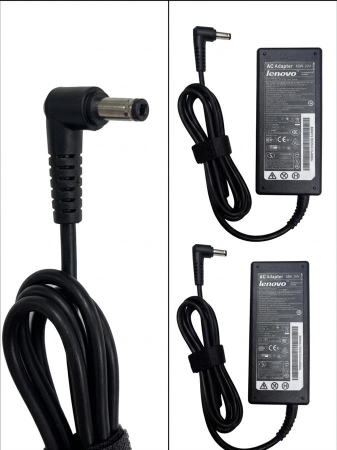 CARGADOR NOTEBOOK LENOVO PIN GRUESO 65W