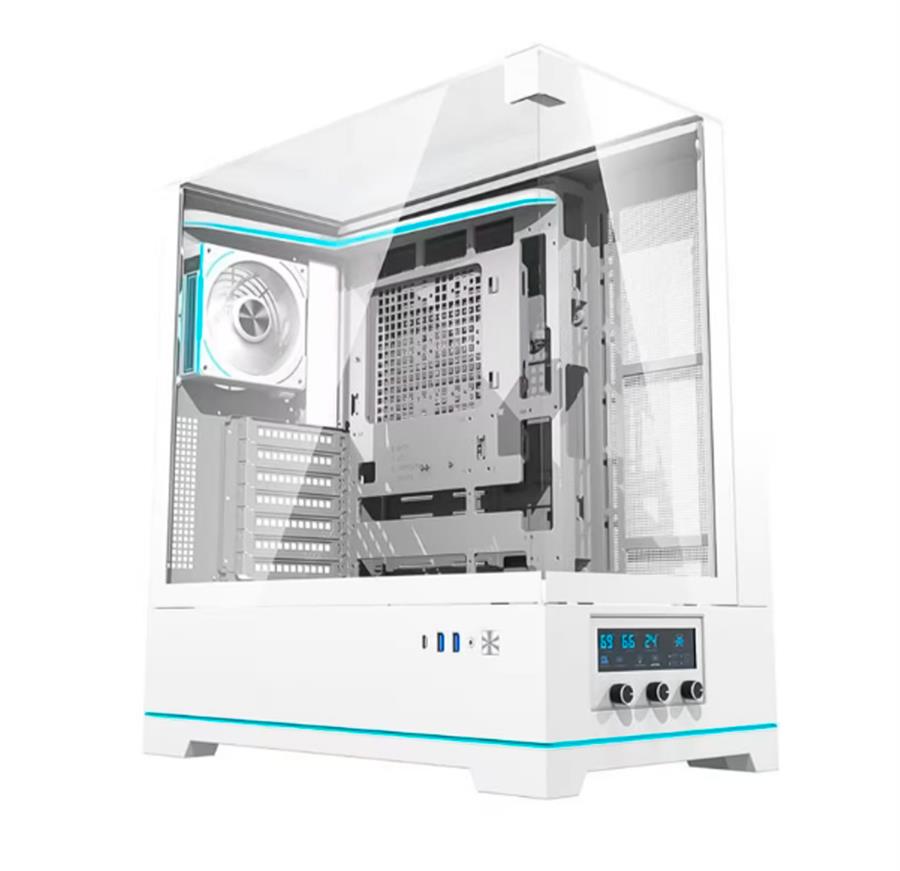 GABINETE GAMER DY450 PRO ARGB - BLANCO