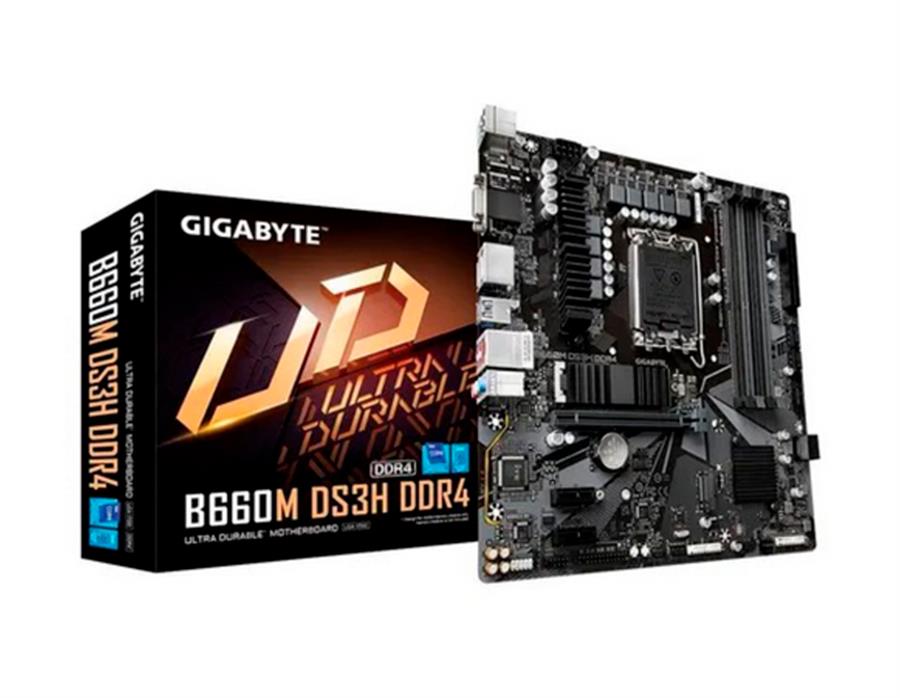 Motherboard GIGABYTE B660M DS3H S1700 DDR4 BOX M-ATX