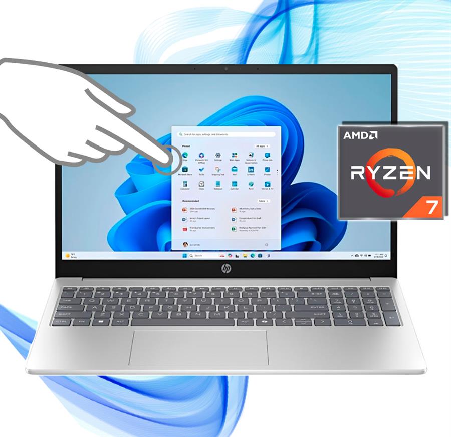 15-FC0057   AMD RYZEN ™ 7 7730U 16GB RAM 512GB SSD 15.6″  TACTIL