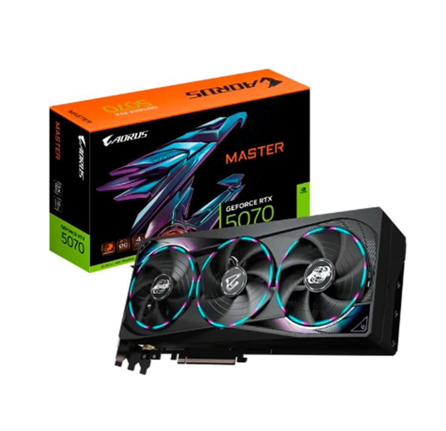 AORUS GEFORCE PLACA DE VIDEO RTX 5070 MASTER 12GB