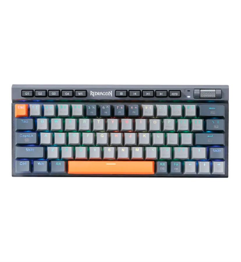 TRARIC K634 PRO TECLADO GAMER 60% RGB CONEXION TRI-MODO