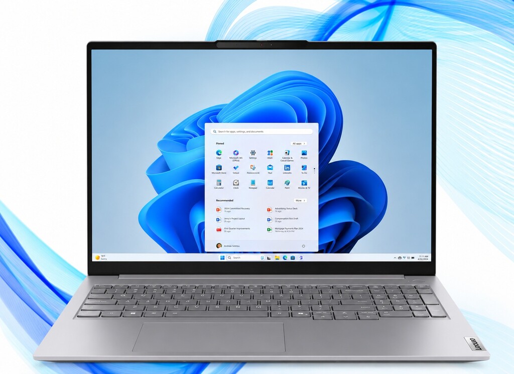 NOTEBOOK LENOVO THINKBOOK 16 INTEL CORE 5 210H 8GB RAM 512GB SSD 16" WUXGA FREEDOS