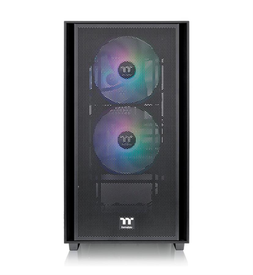 H16 GABINETE  TG FAN  ARGB x3 NEGRO