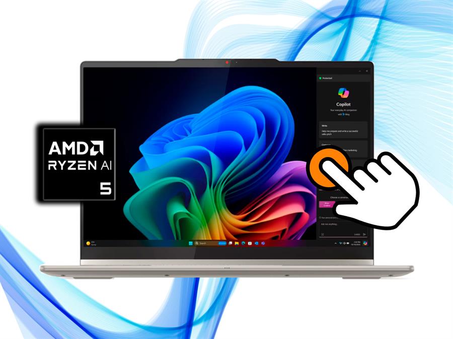 YOGA 7 14AKP10 2-EN-1 AMD RYZEN™ AI 5 340 16GB RAM 512GB SSD 14" WUXGA  OLED TACTIL