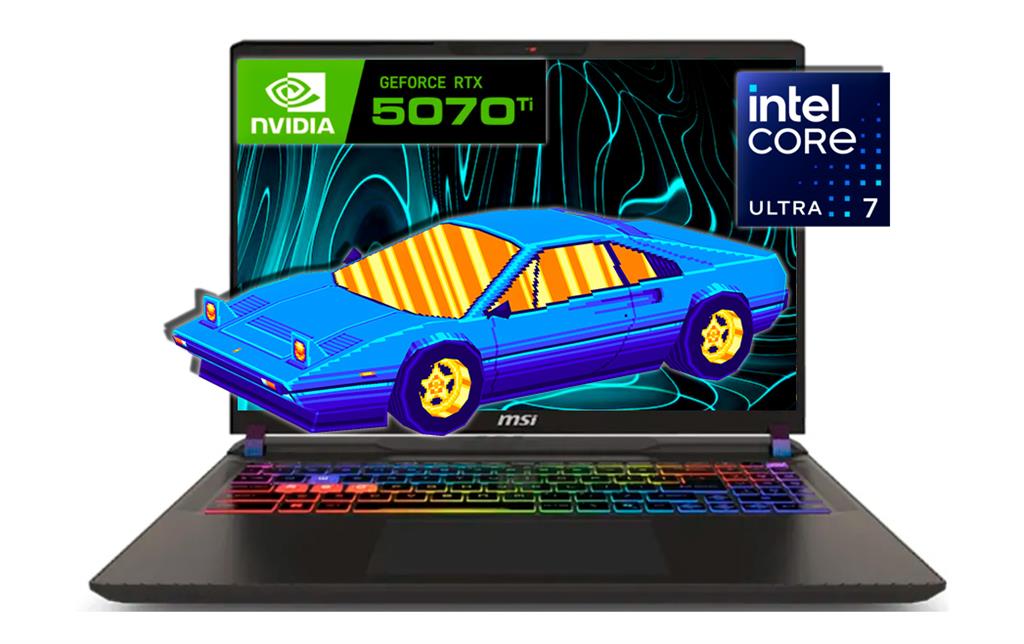 NOTEBOOK MSI VECTOR 16 HX AI GAMING INTEL CORE™ ULTRA 7 255HX  16GB 1TB SSD NVIDIA® RTX 5070 TI 12GB 16" 144Hz