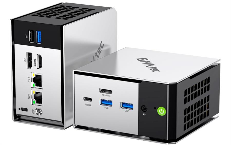 GMKTEC MINI PC M8  AMD RYZEN 5 PRO 6650H 16GB RAM 512 SSD WIND 11