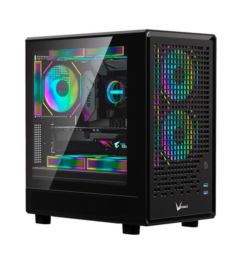 GABINETE GAMER FORMULA V AIR MESH G2 BLACK