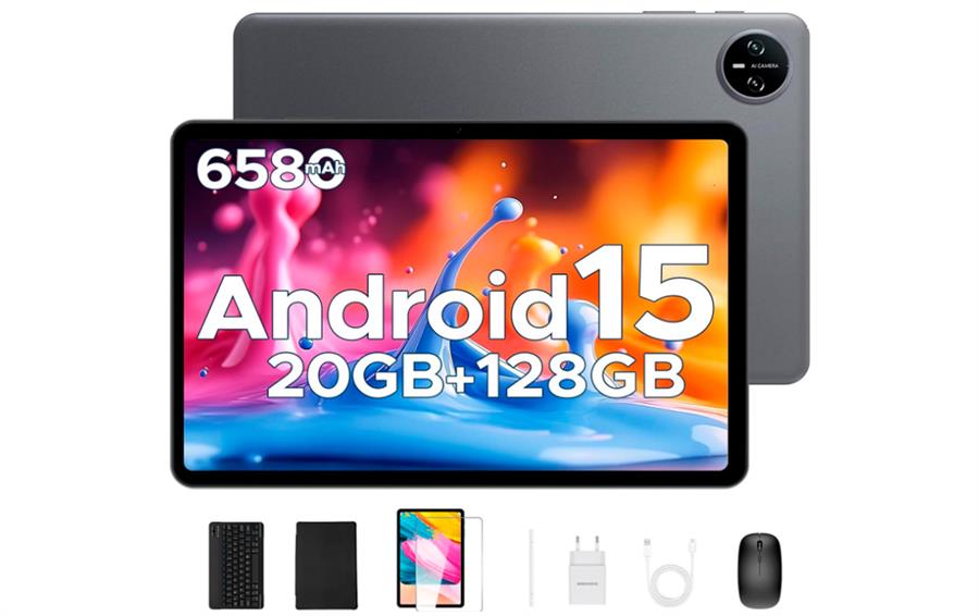 TABLET A9 PRO WIFI 4GB RAM 128GB   10.1" GRIS EDICION PRO TECLADO + LAPIZ + MOUSE