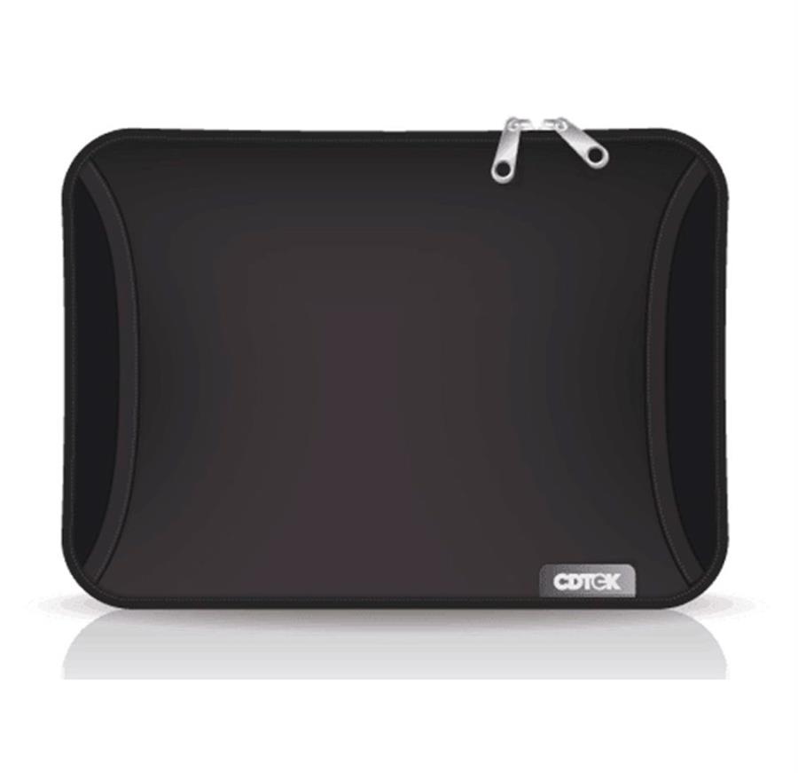 FUNDA NOTEBOOK  15.6" PULGADAS  CON BOLSILLO CDTek NEGRO LISO