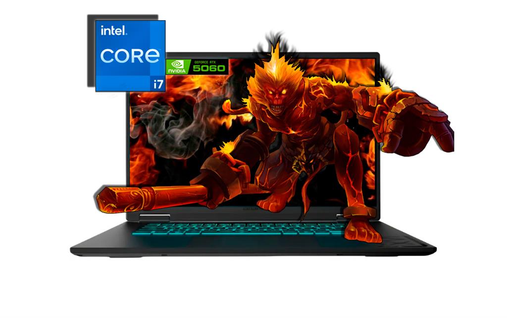 NOTEBOOK GIGABYTE A16 INTEL CORE™ i7-13620H 32GB RAM 1TB SSD NVIDIA® RTX 5060 8GB 16" WUXGA 165Hz