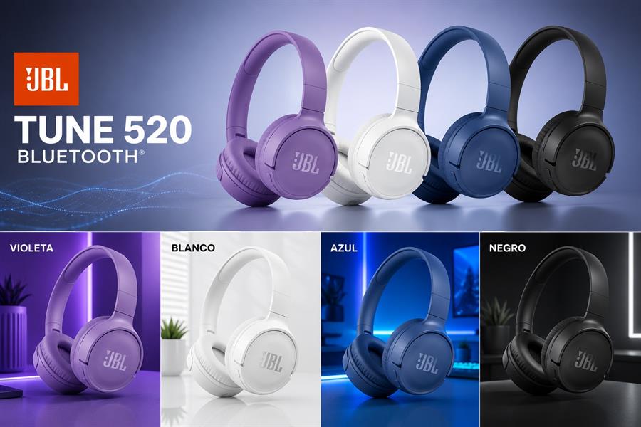 AURICULAR VINCHA TUNE 520 BLUETOOTH VIOLETA