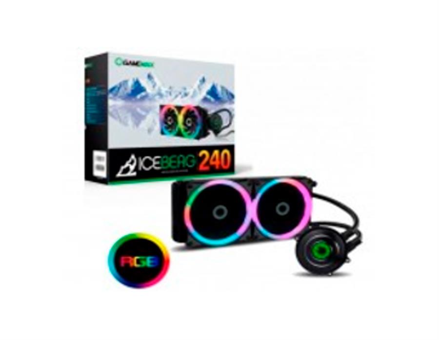 CPU COOLER WATER COOLING ICEBERG 240 RAINBOW